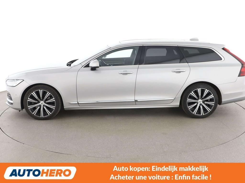 Volvo V90 2.0 B4 Mild-Hybrid Ultimate Bright (bj 2023), Auto's, 197 pk, 145 kW, 1969 cc, 152 g/km