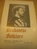 De Brabantse Folklore Nr. 215-216, Ophalen of Verzenden, Gelezen, Dienst voor Gesch. en Folk. Opzoekingen