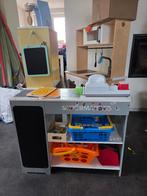 Speelgoed keuken en winkel met toebehoren, Ophalen, Gebruikt, Hout, Speelkeuken-accessoire