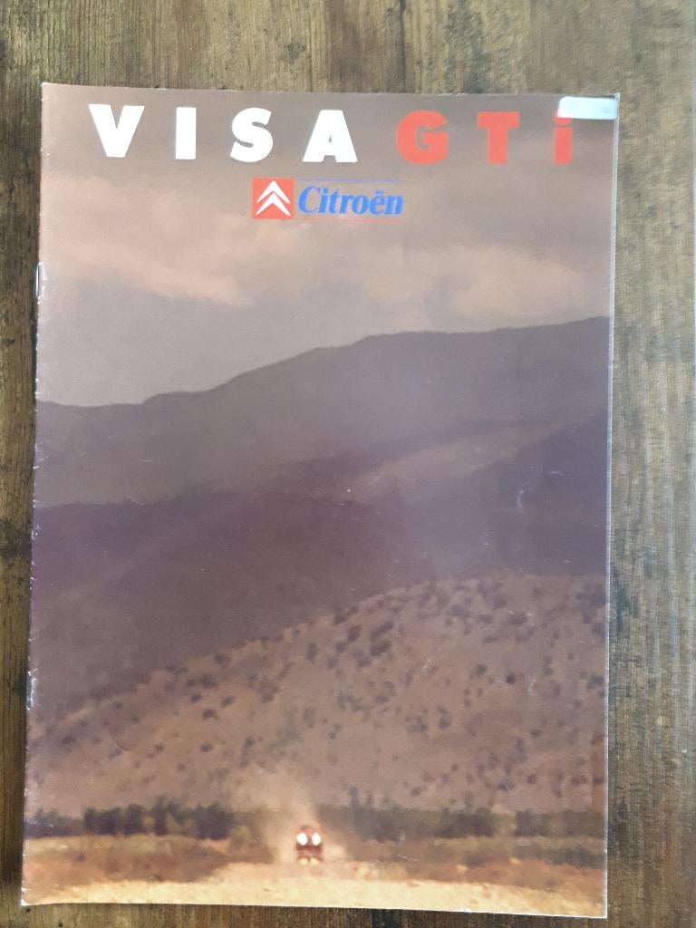CITROËN VISA GTI 6/85, Enlèvement ou Envoi, Neuf, Citroën