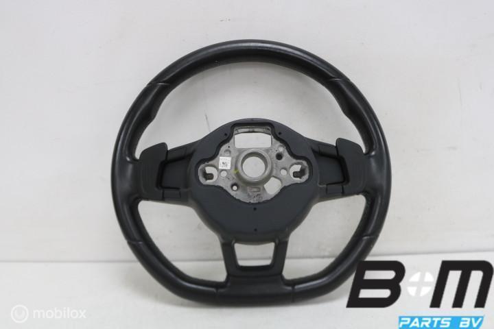 Leder stuur met flippers VW Golf 7 5G0419091EA, Auto-onderdelen, Interieur en Bekleding, Gebruikt