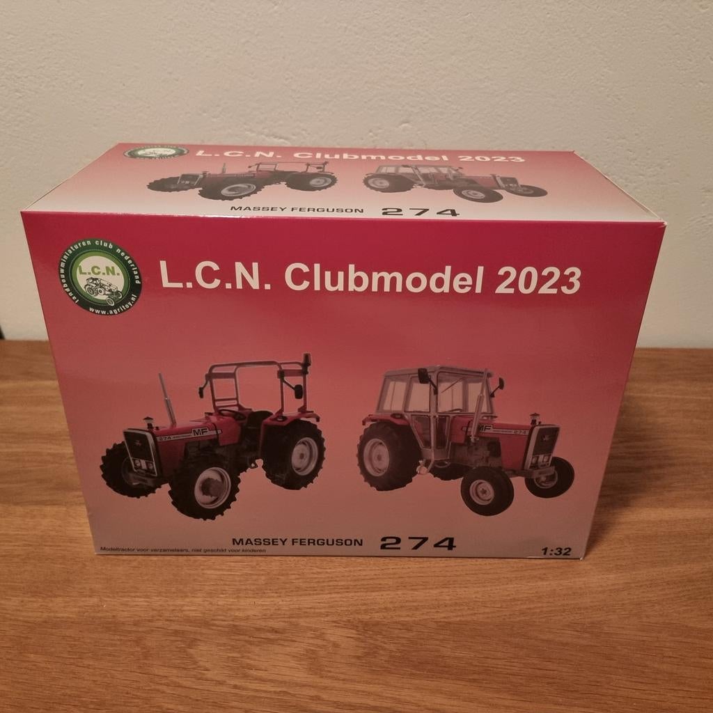 Massey Ferguson 274 4wd LCN Club, modèle 2023, modèles Marge, Hobby & Loisirs créatifs, Voitures miniatures | 1:32, Enlèvement ou Envoi