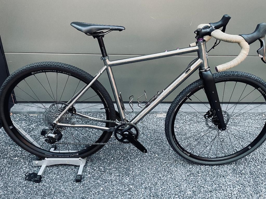 Titanium gravelbike - Jeronimo Sfarrapa - S - Bijna nieuw, Fietsen en Brommers, Fietsen | Racefietsen, Zo goed als nieuw, Overige merken
