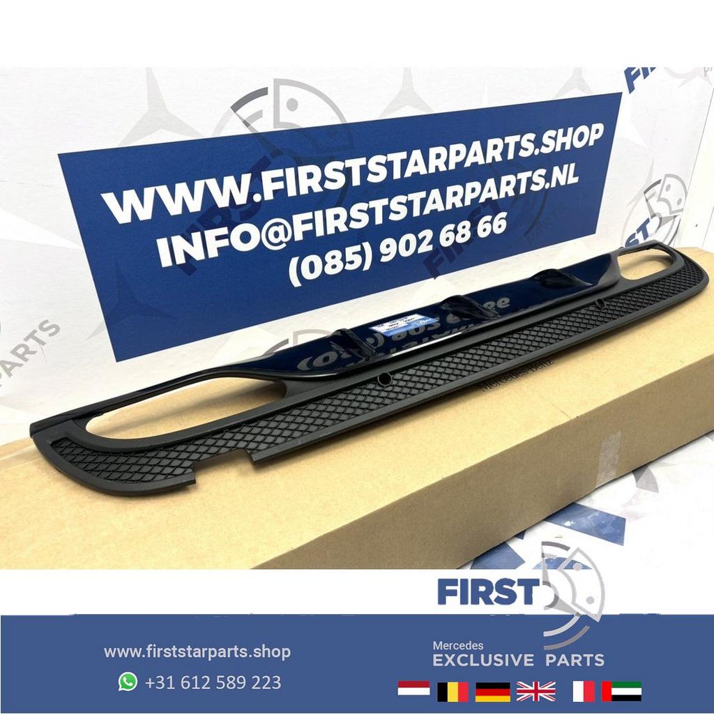 W205 PRE FACELIFT AMG DIFFUSER Mercedes C Klasse A2058857338, Gebruikt, -, Ophalen of Verzenden, -