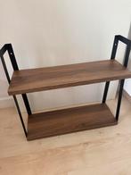 Wandrek hout en metaal 42 x 45 cm, Ophalen of Verzenden, Nieuw
