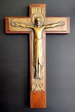 Bronzen Art-Deco Christus ca.1920-1940, Antiek en Kunst, Ophalen of Verzenden