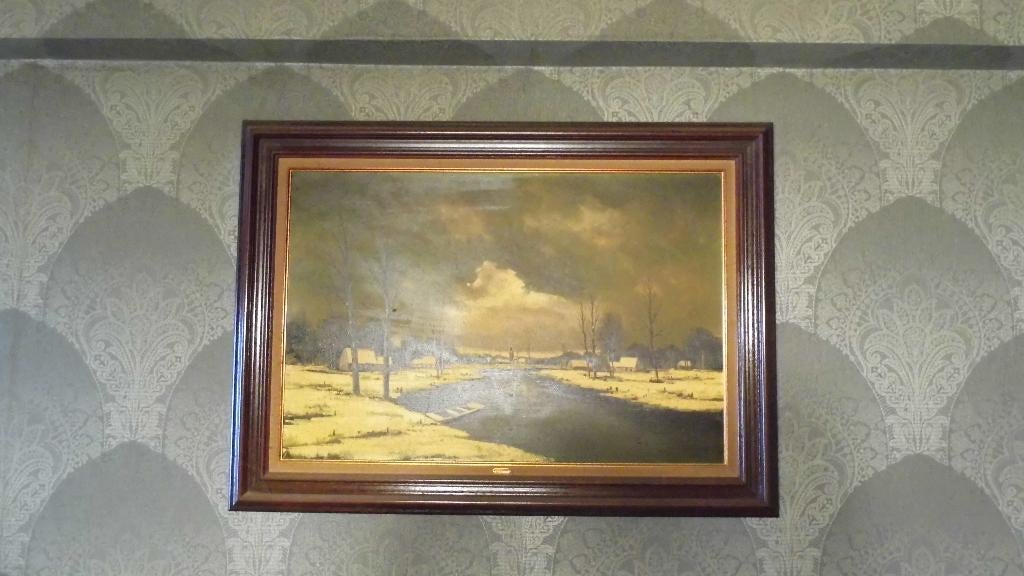 Schilderij  rik mulders, Enlèvement