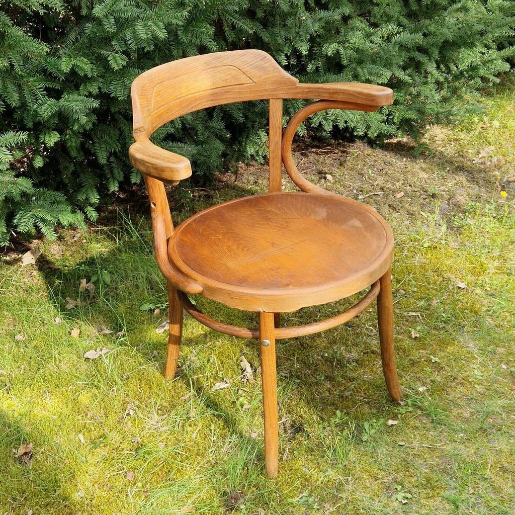 Bureaustoel (Thonet of J. & J. Kohn) - begin XXe eeuw, Antiek en Kunst, Ophalen