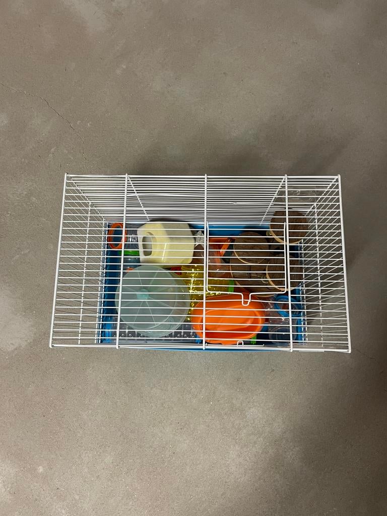 Hamsterkooi, Dieren en Toebehoren, Ophalen, Zo goed als nieuw, Kooi, Hamster