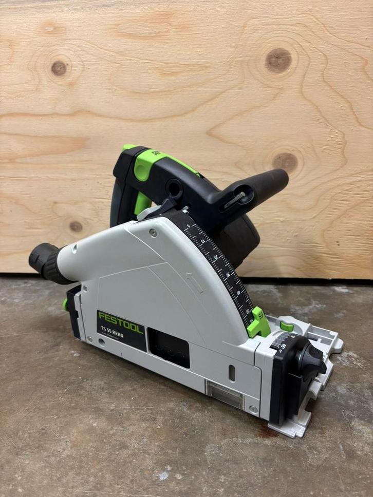 Festool TS 55 REBQ-plus invalzaag, Doe-het-zelf en Bouw, Gereedschap | Zaagmachines, Zo goed als nieuw, Invalzaag, 1200 watt of meer