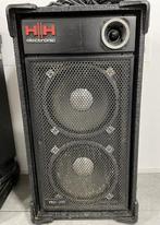 HH 200 PRO Enceintes avec 2x 12" + Tweeter HF la paire, Enlèvement, Utilisé, 120 watts ou plus, Haut-parleurs Frontaux, Arrière ou Stéréo