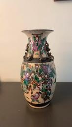 Chinese Nanking vaas uit de late 19de eeuw., Ophalen