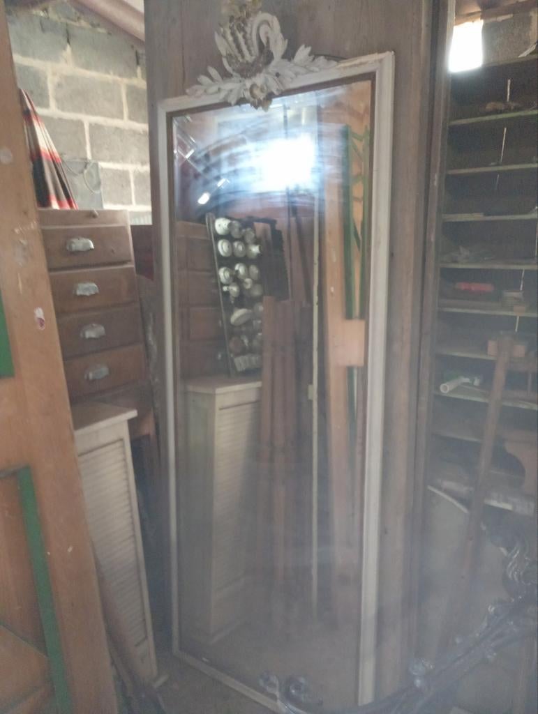 Miroir magnifiquement vécu, Antiquités & Art, Curiosités & Brocante, Enlèvement