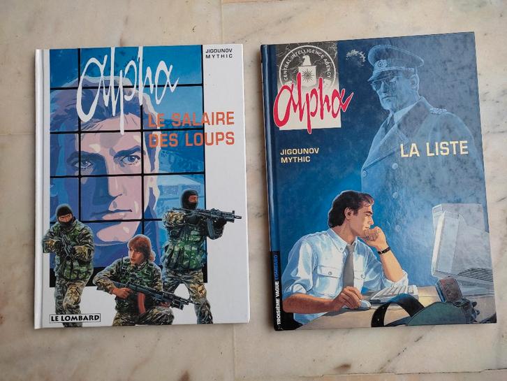 Alpha : t. 3 et 4 (e.o)., Boeken, Stripverhalen, Zo goed als nieuw, Meerdere stripboeken, Ophalen of Verzenden