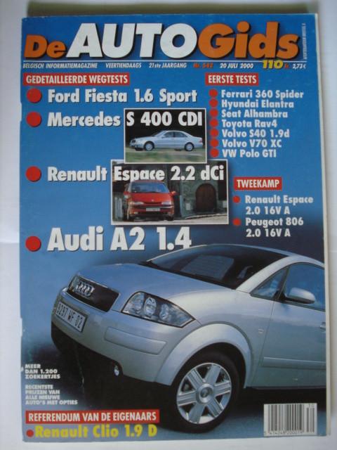 AutoGids 542, Verzenden, Gelezen, Algemeen