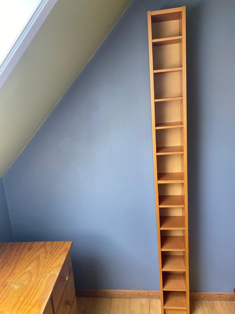 Houten cd kast, Ophalen