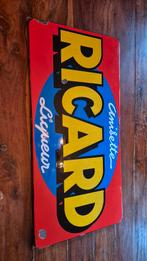 PLAQUE ÉMAILLÉE RICARD ORIGINALE, Collections, Enlèvement, Panneau publicitaire