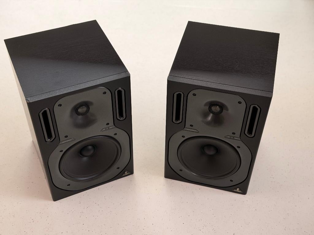 2 x Studio Monitor Behringher, Autres marques, 60 à 120 watts, Comme neuf, Enlèvement