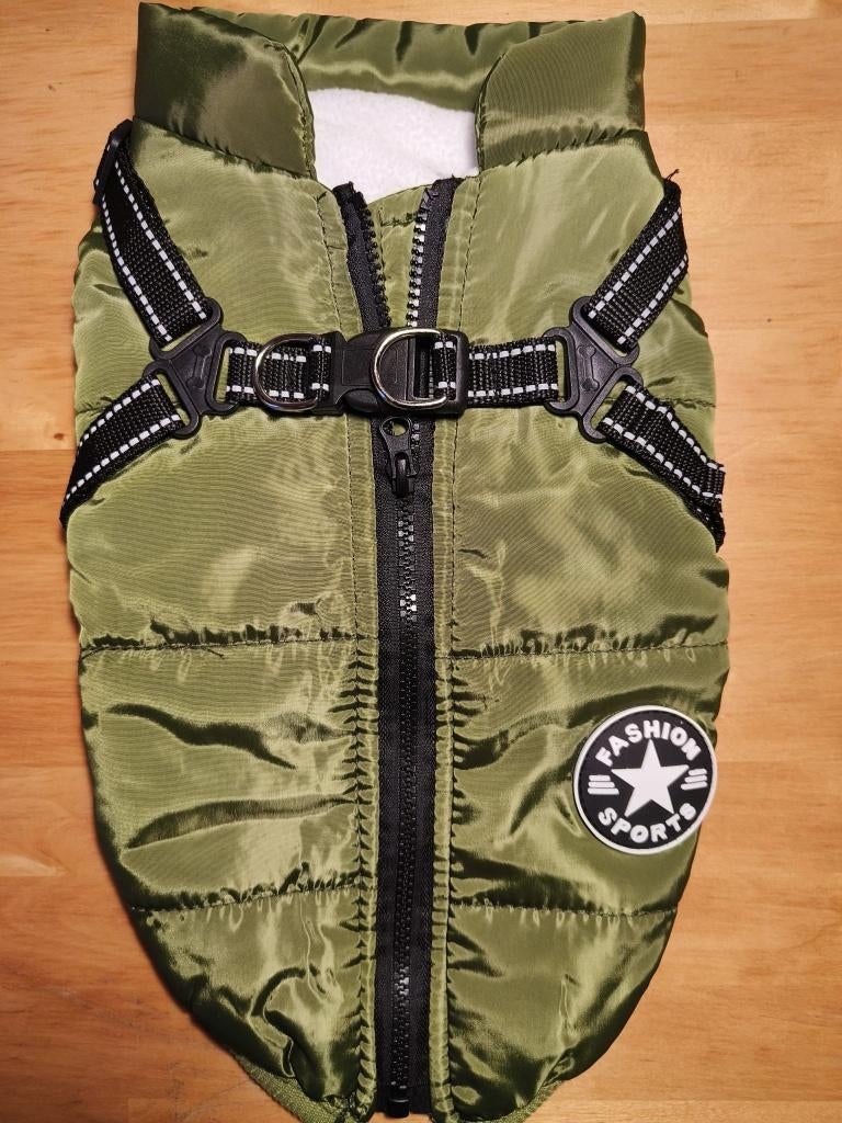 Regenjas voor honden - kakigroen, Ophalen, Nieuw, Hondenregenjas