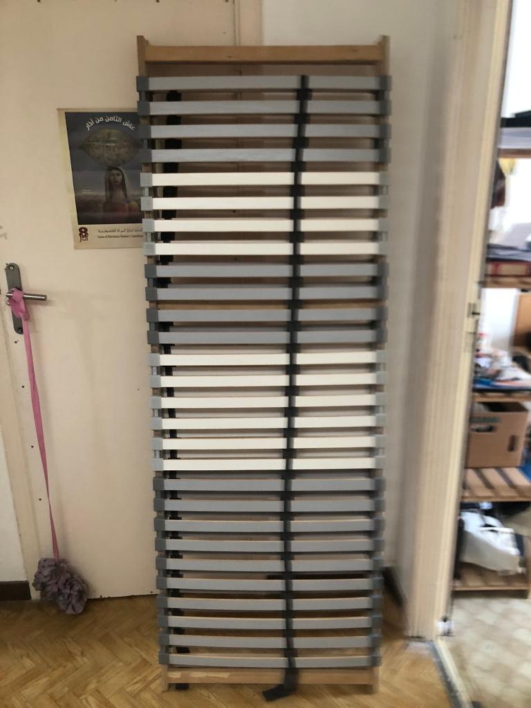 Sommier LÖNSET 140x200 cm, Queen size, 140 cm, Enlèvement, Utilisé