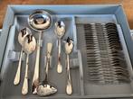 Volledig bestek in inox -12 personen met koffer, Ophalen