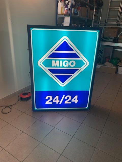 lichtreclame, lichtbak, Verzamelen, Merken en Reclamevoorwerpen, Zo goed als nieuw, Ophalen