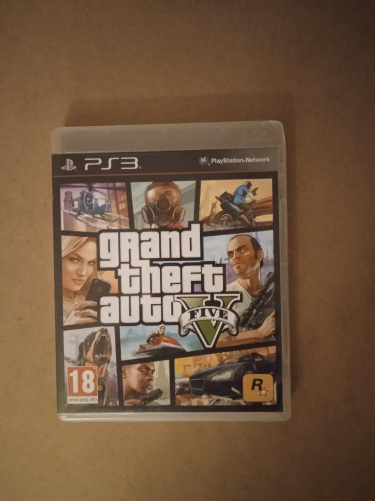 Grand Theft Auto V PS3, Gebruikt, Vanaf 18 jaar, 1 speler, Ophalen