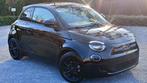 Fiat 500E in een nieuwstaat! Automaat., Auto's, Stof, Euro 6, Zwart, Grijs