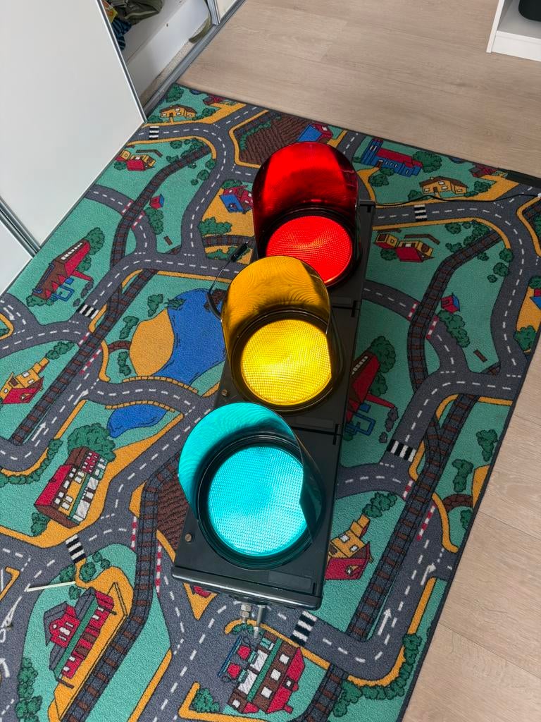 Verkeerslicht LED met afstandsbediening, Ophalen, Zo goed als nieuw