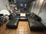 Canapé en cuir à vendre - à récupérer à Ekeren - d'occasion, Maison & Meubles, Enlèvement, Utilisé, Cuir