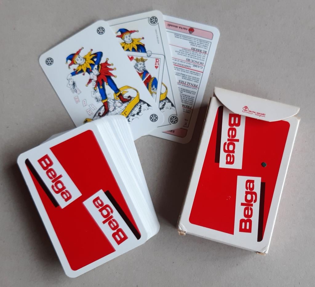 SPEELKAARTEN SIGARETTEN BELGA RECLAME TABAK TABAC., Verzamelen, Ophalen of Verzenden, Speelkaart(en)