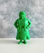 Figurine Madame Vlek verte - Tintin Esso 1973, Gebruikt, Beeldje of Figuurtje, Aucun, Ophalen of Verzenden