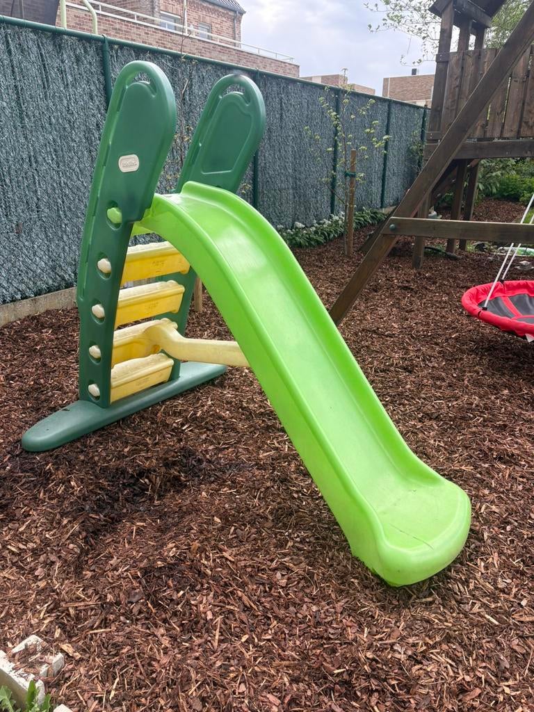 Kinderglijbaan, Ophalen, Gebruikt