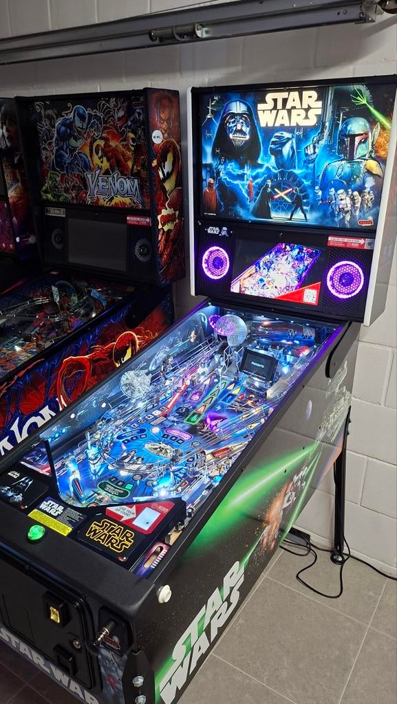 Star Wars Premium - avec système d'éclairage par haut-parleu, Collections, Machines | Flipper (jeu), Stern, Enlèvement