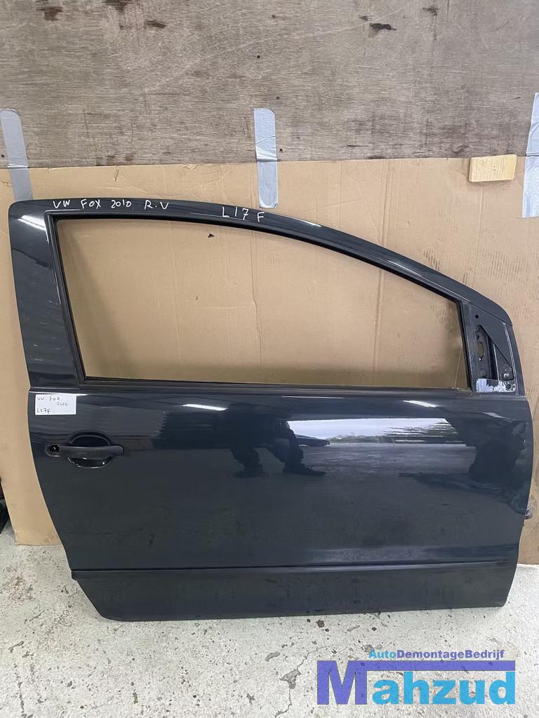 VW FOX Grijs LI7F Rechts deur portier 2003-2015, Auto-onderdelen, Carrosserie, Deur, Volkswagen, Gebruikt