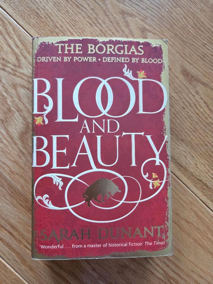 Sarah DUNANT - Blood and Beauty - engels, Boeken, Taal | Engels, Zo goed als nieuw, Fictie, Ophalen of Verzenden