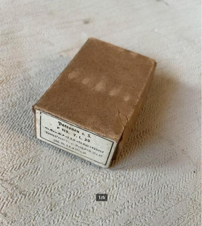 wo2 - Duits munitiedoosje k98 - 1939 DWM - LEEG, Collections, Objets militaires | Seconde Guerre mondiale, Enlèvement ou Envoi