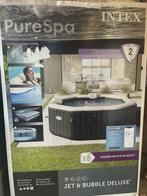 Intex PureSpa Jet & Bubble Deluxe jacuzzi, Tuin en Terras, Ophalen, Nieuw, Afdekzeil, Opblaasbaar