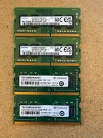 4x 4GB DDR4 SO-DIMM Laptop – 16GB totaal, Enlèvement ou Envoi, DDR4, Comme neuf, Laptop