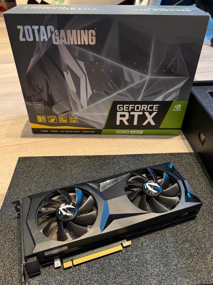 Nvidia RTX 2080 super, Computers en Software, Videokaarten, Zo goed als nieuw, Nvidia, Ophalen