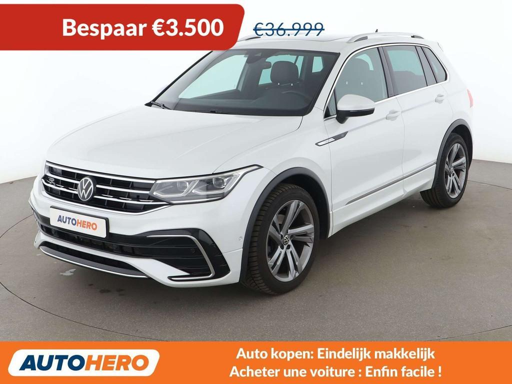 Volkswagen Tiguan 1.5 TSI ACT R-Line (bj 2023, automaat), Auto's, Volkswagen, Te koop, Tiguan, ABS, Adaptive Cruise Control, Airbags