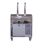 Tapwagen 2 kranen, Enlèvement, Utilisé, Installation pour bar