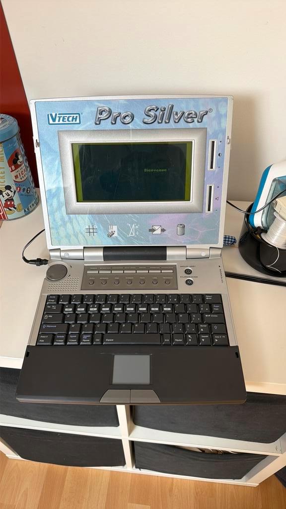 VTech Pro Silver, educatieve computer voor kinderen., Kinderen en Baby's, Speelgoed | Vtech, Zo goed als nieuw, Ophalen of Verzenden