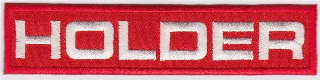 Holder Tractor stoffen opstrijk patch embleem, Verzamelen, Automerken, Motoren en Formule 1, Nieuw, Verzenden