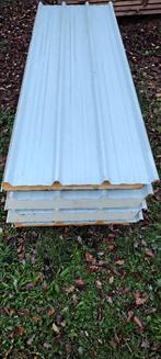 17 m2 nieuwe golfplaten 12 cm pir isolatie, Doe-het-zelf en Bouw, Overige kleuren, Nieuw, 15 m² of meer, Metaal