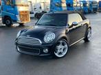 Mini Cooper Cabrio 1.6i Benzine / 2013 / 125000.km / Euro.6, Auto's, Cabriolet, Zwart, Bedrijf, Handgeschakeld