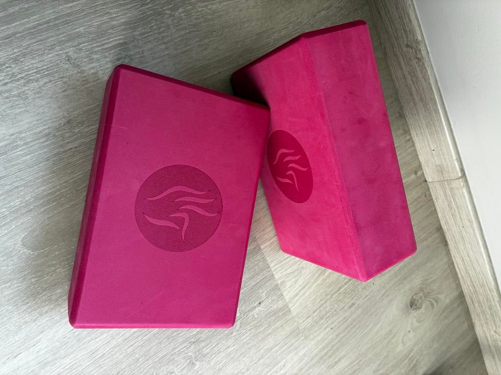 Blocs yoga, Sports & Fitness, Yoga & Pilates, Enlèvement, Comme neuf, Accessoire de yoga