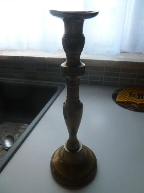 Ancien bougeoir chandelier en cuivre, Antiquités & Art, Enlèvement ou Envoi, Cuivre ou Bronze