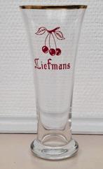 Fluitjes glas Liefmans Kriekenbier, Verzamelen, Ophalen of Verzenden, Zo goed als nieuw, Bierglas