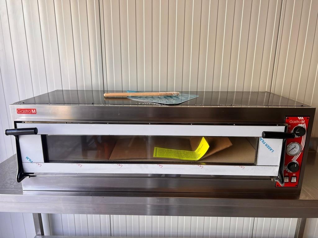 Gastro M - Four à pizza - neuf en aluminium, Enlèvement, Neuf, Autoportant, Four